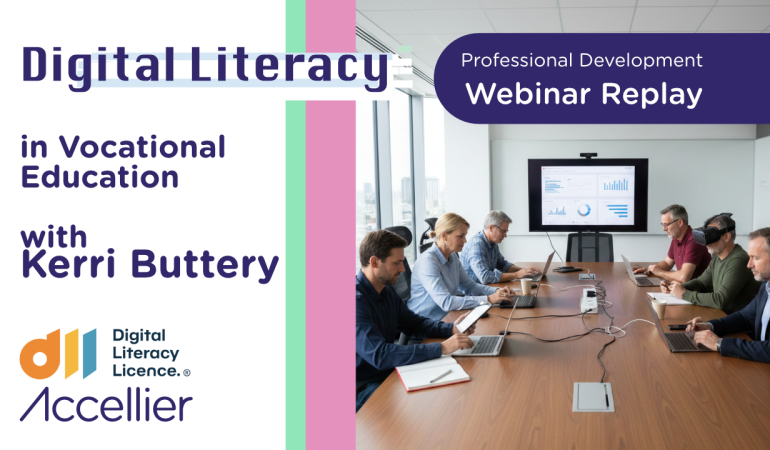 Digital Literacy in Vocational Education and Training (VET) for RTOs Professional Development